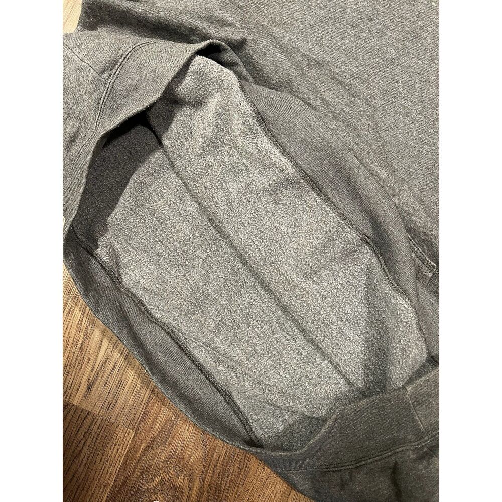 Carhartt mens K121 pullover hoodie 3XL tall heather grey fleece sweatshirt - Picture 5 of 8